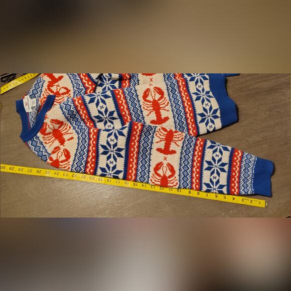 Vineyard Vines Lambswool Fair Isle Lobster Sweater Size XL - Picture 8 of 14